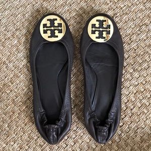 Tory Burch brown flats